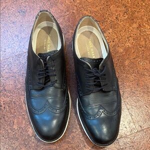 Cole Haan Men's Black Oxford Shoes